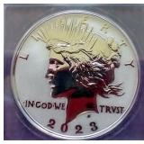 2023-S Reverse Proof Peace Dollar - ICG PR69