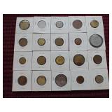 (20) Foreign Coins in Flips