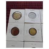 (20) Foreign Coins in Flips