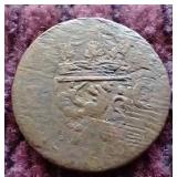 1838 Netherlands East Indies 1 Cent Coin