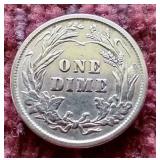 Nice 1901 Barber Dime