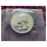 1962 Uncirculated Silver Quarter - Sealed