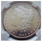 Rare Date 1889-S Morgan Dollar - PGA MS64