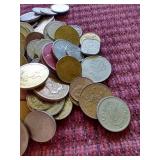 Bag of Foreign Coins
