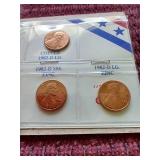 1982 Uncirculated Penny Set - (7) Variants