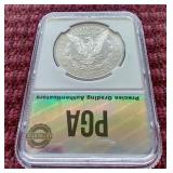 1878-CC Morgan Dollar - PGA MS63