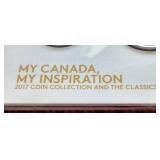 2017 My Canada, My Inspiration Uncirculated Coin Set - Sealed