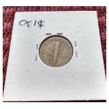 1921-D Mercury Dime - Key Coin!