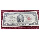 1963 Red Seal $2 Note