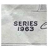 1963 Red Seal $2 Note