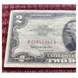 1963 Red Seal $2 Note