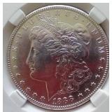 1888-S Morgan Dollar - PGA MS62 - Nice Coin!