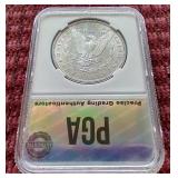 1888-S Morgan Dollar - PGA MS62 - Nice Coin!