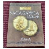 Sacagawea Dollar Folder With (4) Coins