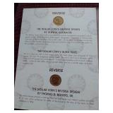 Sacagawea Dollar Folder With (4) Coins