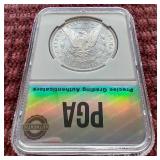 Awesome 1882-CC Morgan Dollar - PGA MS64