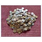 Jar of Wheat Pennies