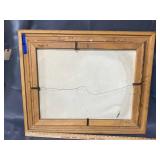 Vintage K. Crosby Oil Painting Autumn Mill Landscape