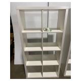 Two Ikea Kallax Storage Cabinets One 4 Cubbie and One 8 Cubbie - Perfect for Stamping Supplies, Craft Supplies, or Playroom Organization