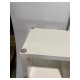 Two Ikea Kallax Storage Cabinets One 4 Cubbie and One 8 Cubbie - Perfect for Stamping Supplies, Craft Supplies, or Playroom Organization