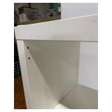 Two Ikea Kallax Storage Cabinets One 4 Cubbie and One 8 Cubbie - Perfect for Stamping Supplies, Craft Supplies, or Playroom Organization