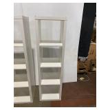 Two Ikea Kallax Storage Cabinets One 4 Cubbie and One 8 Cubbie - Perfect for Stamping Supplies, Craft Supplies, or Playroom Organization