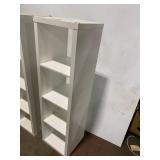 Two Ikea Kallax Storage Cabinets One 4 Cubbie and One 8 Cubbie - Perfect for Stamping Supplies, Craft Supplies, or Playroom Organization