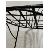 Pair of Vintage Metal Bar Stools - Indoor/Outdoor Use