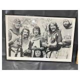 Framed Poster of Actors in Medieval Costumes