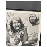 Framed Poster of Actors in Medieval Costumes