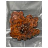 Natural Rustic Handcrafted Wooden Wall Clock