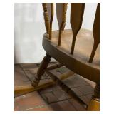 Vintage Wooden Rocking Chair Solid Classic Design