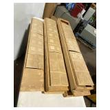 Vintage Wooden Model Barges Lot