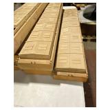 Vintage Wooden Model Barges Lot