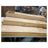 Vintage Wooden Model Barges Lot