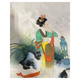 Traditional Silk Painting Artwork