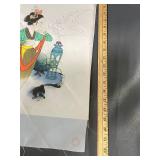 Traditional Silk Painting Artwork