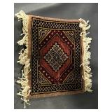 Intricate Miniature Decorative Rug