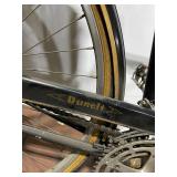 Vintage Dunelt Bicycle with Rear Carrier Bag Classic Retro Ride - Missing Seat