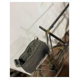 Vintage Dunelt Bicycle with Rear Carrier Bag Classic Retro Ride - Missing Seat