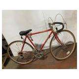 Vintage Raleigh Pursuit Road Bike Retro Red