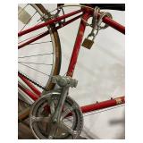 Vintage Raleigh Pursuit Road Bike Retro Red