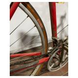 Vintage Raleigh Pursuit Road Bike Retro Red