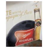 Miller High Life Advertising Banner 5