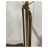 Sturdy Chrome Step Stool with Handle and Non-Slip Platform