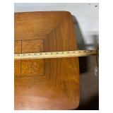 Lane No 1925 Vintage Mid-Century Modern End Table Set Inlay Design