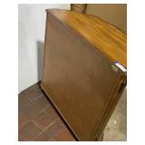 Elegant Hand-Painted Vintage Style Wooden Cabinet