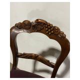 Vintage Ornate Upholstered Chairs Carlson Studio