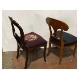 Vintage Ornate Upholstered Chairs Carlson Studio