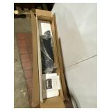 Black Curved Glass Electric Fireplace Model BG-04 1500W with Manual